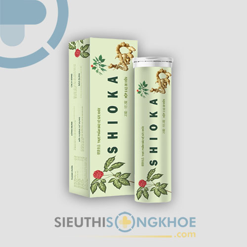 Shioka - Viên Sủi Hỗ Trợ Điều Trị U Nang Buồng Trứng, U Xơ Tử Cung
