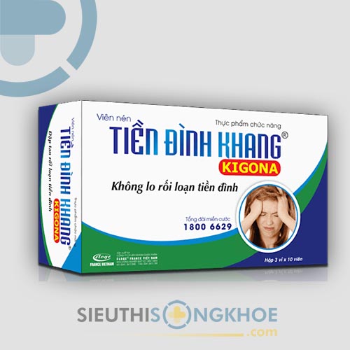 Tiền Đình Khang Kigona - Viên Uống Hỗ Trợ Điều Trị Rối Loạn Tiền Đình