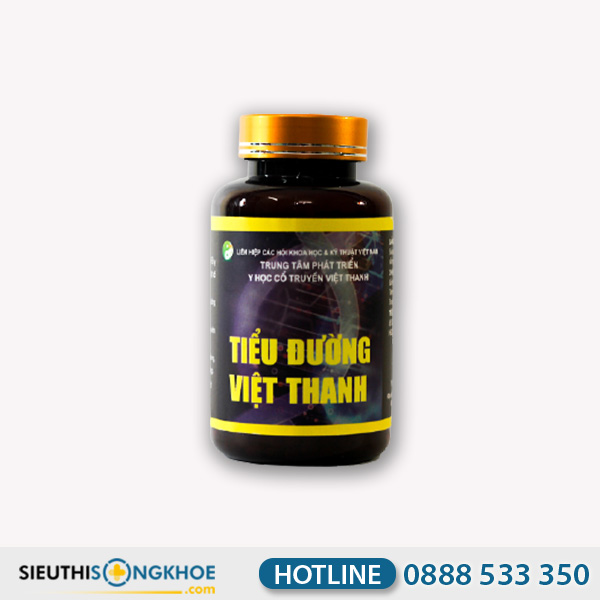 Tiểu Đường Việt Thanh - Viên Uống Hỗ Trợ Điều Trị Tiểu Đường An Toàn & Hiệu Quả