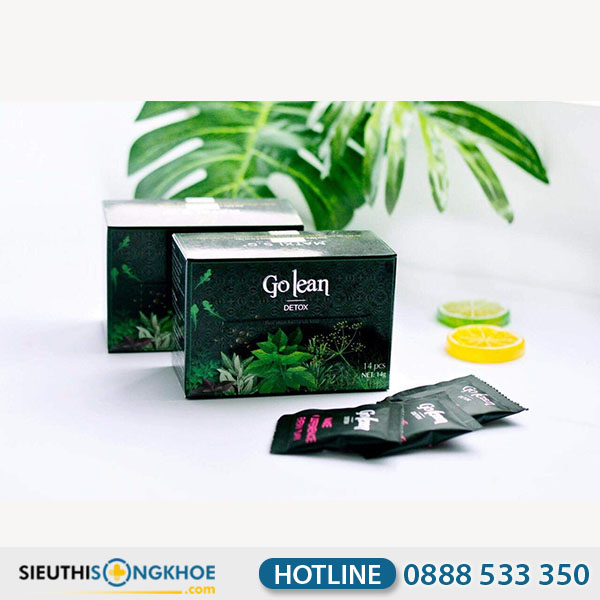 Golean Detox - Viên Uống Hỗ Trợ Giảm Cân & Trà Hoa Thải Độc Cơ Thể