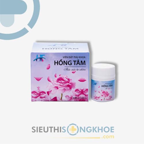 Viên Đặt Phụ Khoa Hồng Tâm - Hỗ Trợ Giải Quyết Các Vấn Đề Phụ Khoa Phụ Nữ