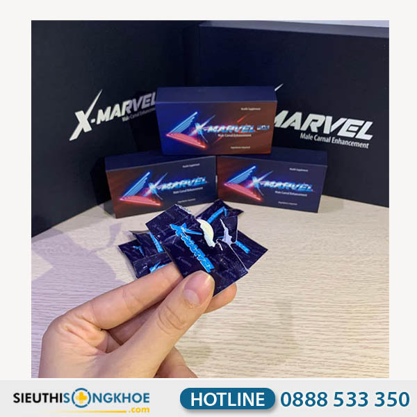 X Marvel - Viên Ngậm Hỗ Trợ Điều Trị Xuất Tinh Sớm & Tăng Sinh Lý
