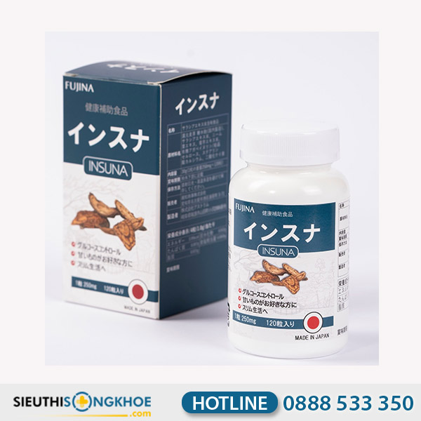 Insuna - Viên Uống Hỗ Trợ Cải Thiện Chỉ Số Đường Huyết & Phòng Ngừa Biến Chứng Tiểu Đường