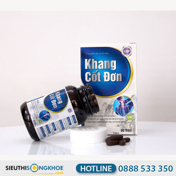 Khang Cốt Đơn - Viên Uống Hỗ Trợ Điều Trị Bệnh Xương Khớp