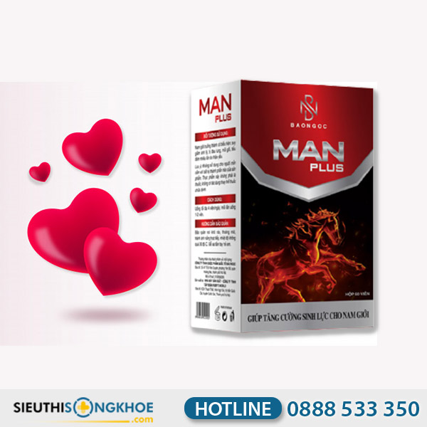 Man Plus - Viên Uống Hỗ Trợ Tăng Cường Sinh Lý Nam