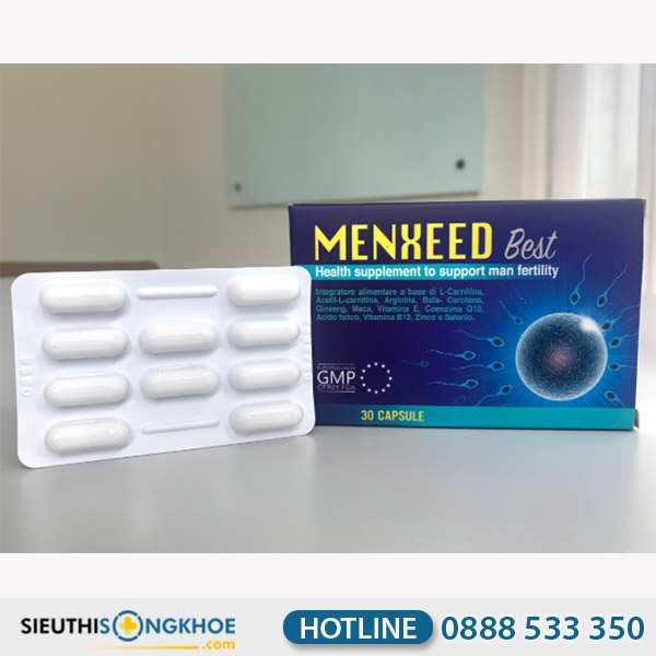 Menxeed Best - Viên Uống Hỗ Trợ Cải Thiện Sức Khỏe Sinh Sản Cho Các Quý Ông