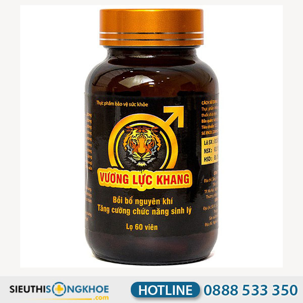 Vương Lực Khang - Viên Uống Hỗ Trợ Điều Trị Yếu Sinh Lý Nam