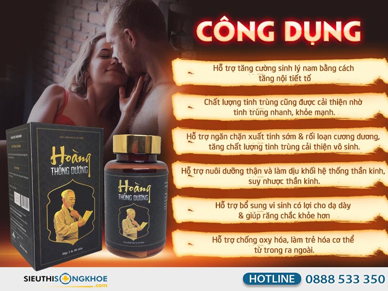 công dụng viên uống hoàng thống dương