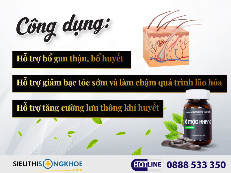 công dụng viên uống ô mộc khang