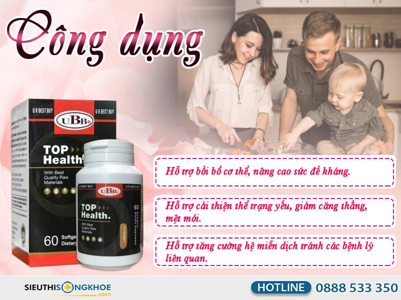 công dụng viên uống ubb top health