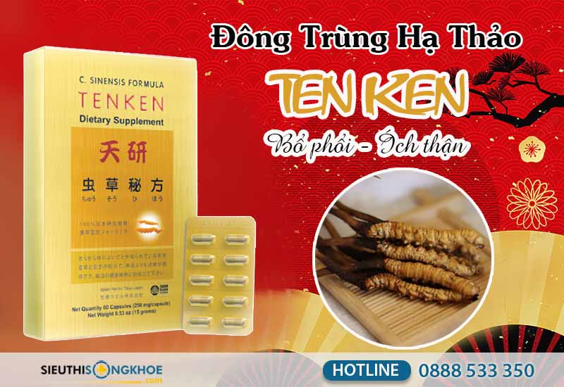 đông trùng hạ thảo tenken