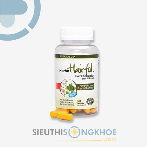 Herba Hairful - Viên Uống Hỗ Trợ Ngăn Ngừa Gãy Rụng & Kích Thích Mọc Tóc
