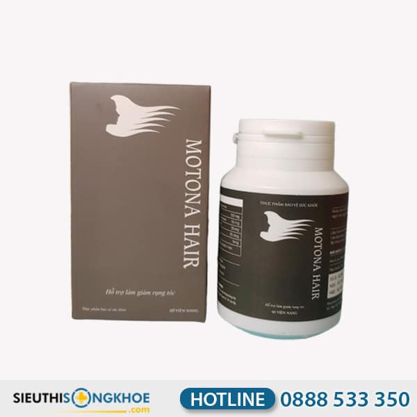 Motona Hair - Bộ Sản Phẩm Hỗ Trợ Ngăn Ngừa Rụng Tóc & Kích Thích Mọc Tóc