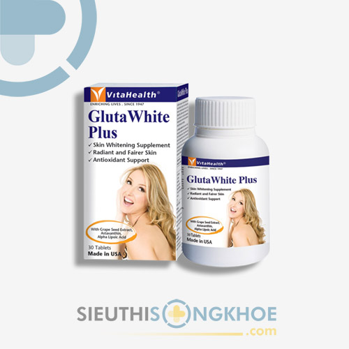 Gluta White Plus - Viên Uống Hỗ Trợ Dưỡng Trắng Da Từ Bên Trong