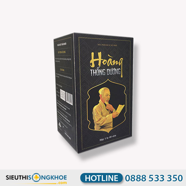 Hoàng Thống Dương Hỗ Trợ Nam Giới Quan Hệ Lâu & Khoẻ Hơn Hộp 40 Viên
