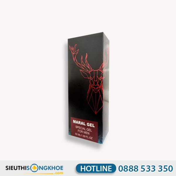 Maral Gel - Gel Hỗ Trợ Cải Thiện Kích Cỡ Dương Vật Nam