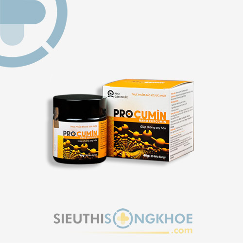 Procumin - Tinh Bột Nghệ Hỗ Trợ Điều Trị Bệnh Đau Dạ Dày