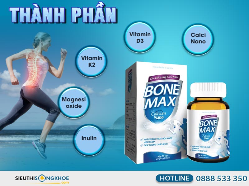thành phần của bone max
