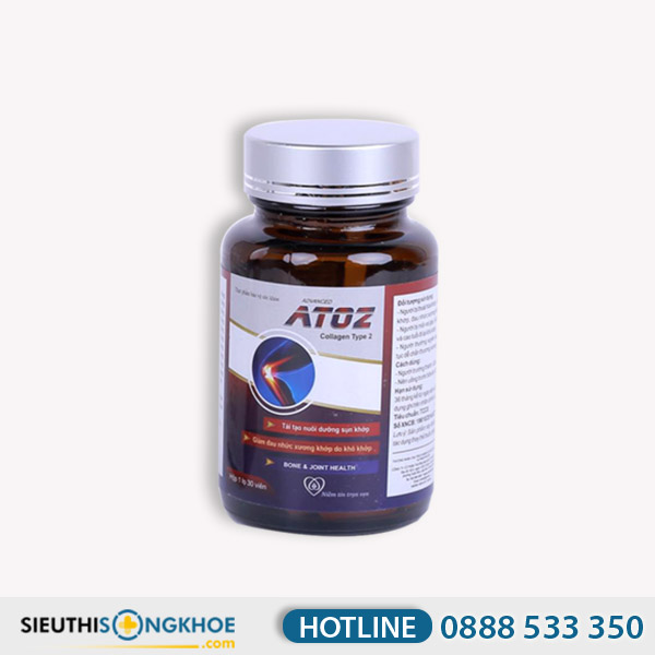 Atoz - Viên Uống Hỗ Trợ Giảm Đau & Thoái Hoá Khớp