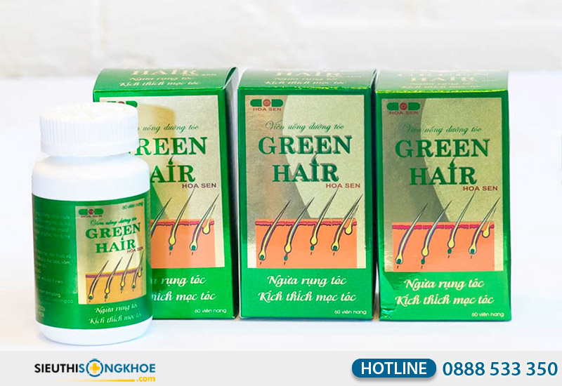viên uống green hair