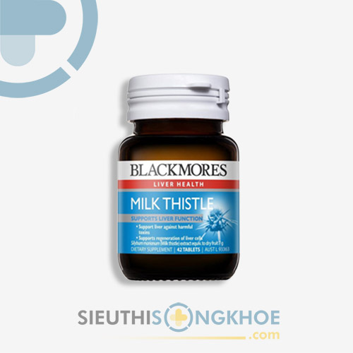 Blackmores Milk Thistle - Viên Uống Hỗ Trợ Thải Độc & Tăng Cường Chức Năng Gan