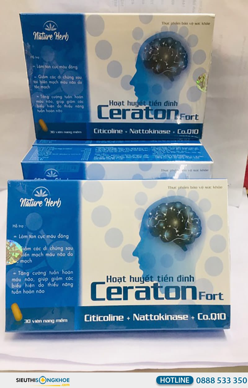 hoạt huyết tiền đình ceraton fort