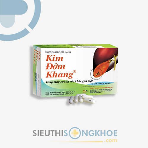 Kim Đởm Khang - Viên Uống Hỗ Trợ Ngăn Ngừa Sạn Sỏi & Sỏi Mật