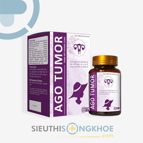 Ago Tumor - Viên Uống Hỗ Trợ Cải Thiện U Xơ Tử Cung & U Xơ Tuyến Vú Ở Phụ Nữ
