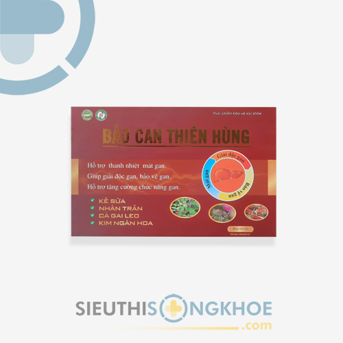 Bảo Can Thiên Hùng - Viên Uống Hỗ Trợ Thanh Nhiệt Giải Độc Gan