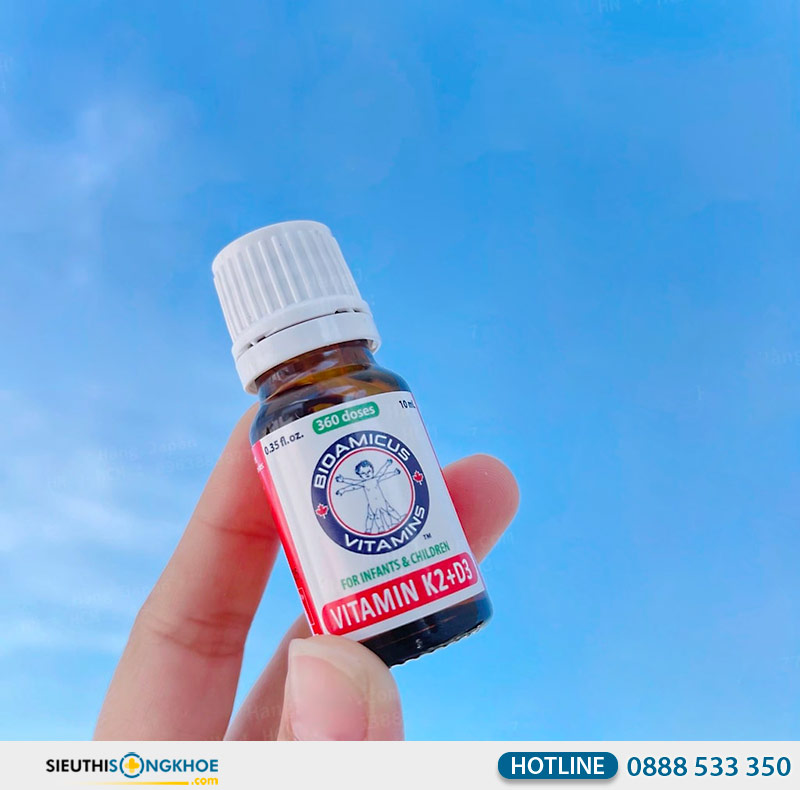 bioamicus d3k2 uống lúc nào tốt nhất
