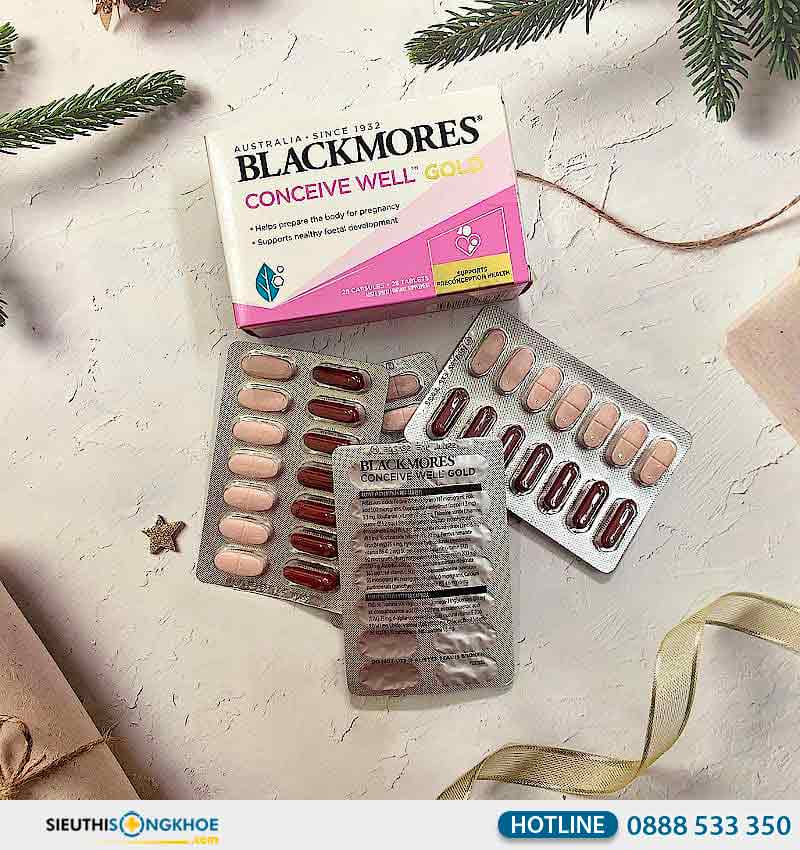 blackmores conceive well gold có tác dụng gì