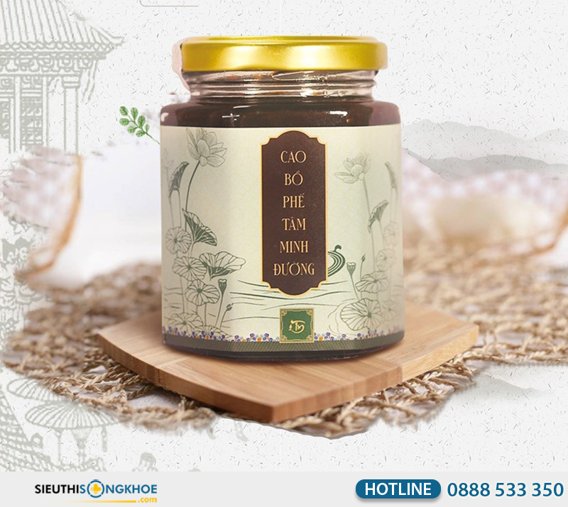 cao bổ phế tâm minh đường