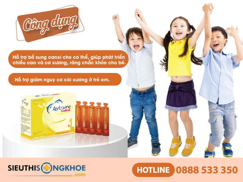 công dụng của avisure calkid