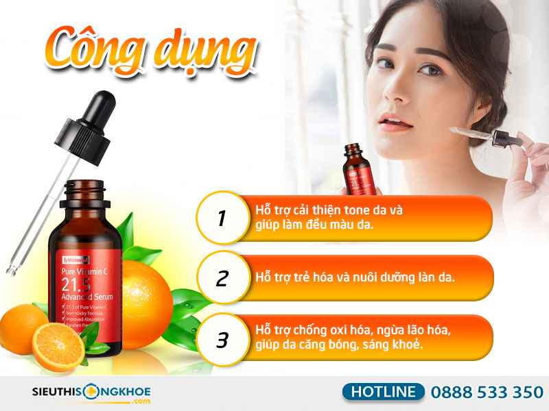 công dụng của by wishtrend pure vitamin c 21.5 advanced serum