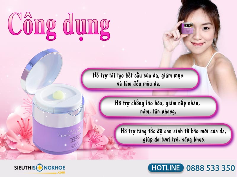 công dụng của call me retinol