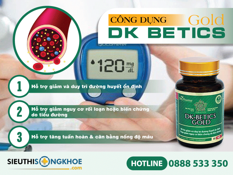 công dụng của dk betics gold