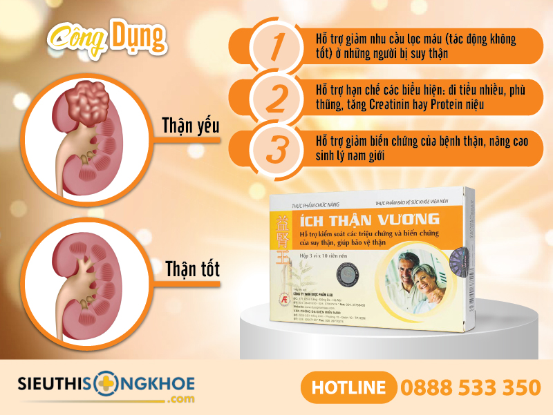 công dụng của ích thận vương