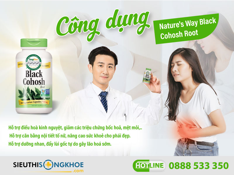 công dụng của nature's way black cohosh root