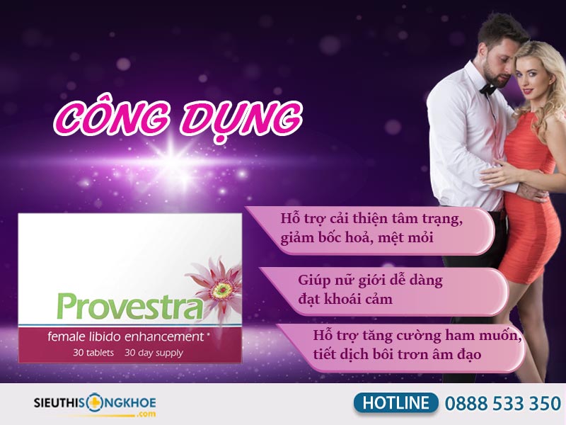 công dụng của viên uống provestra