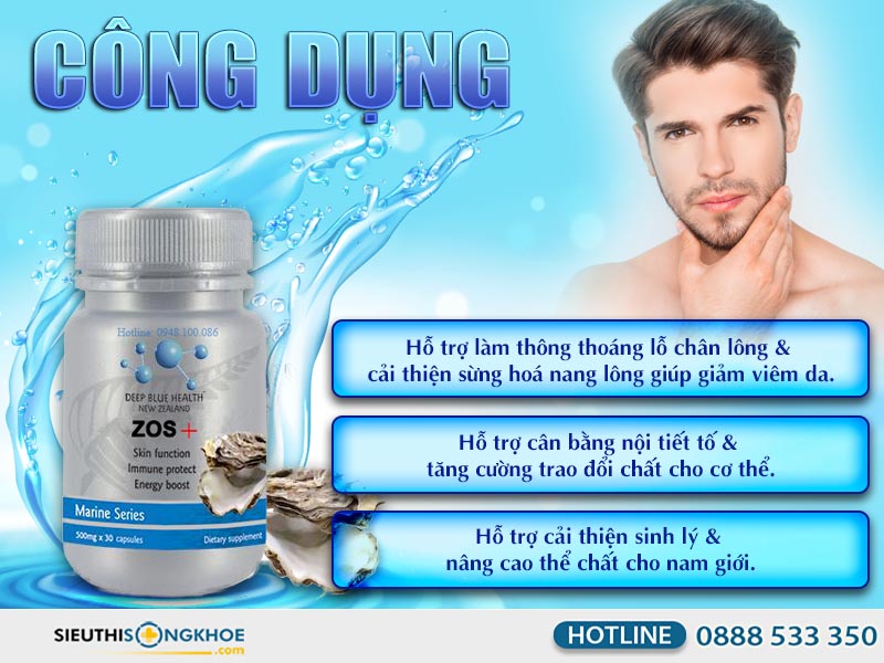 công dụng của viên uống zos +