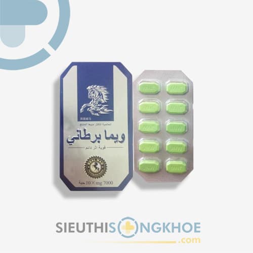 Cường Dương Ngựa Thái Hỗ Trợ Tăng Cường Sinh Lực Hộp 10 Viên