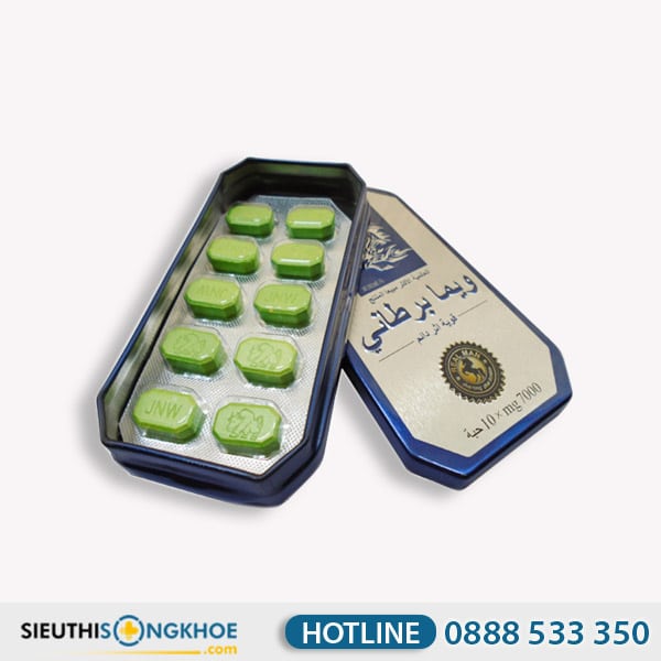 Cường Dương Ngựa Thái Hỗ Trợ Tăng Cường Sinh Lực Hộp 10 Viên