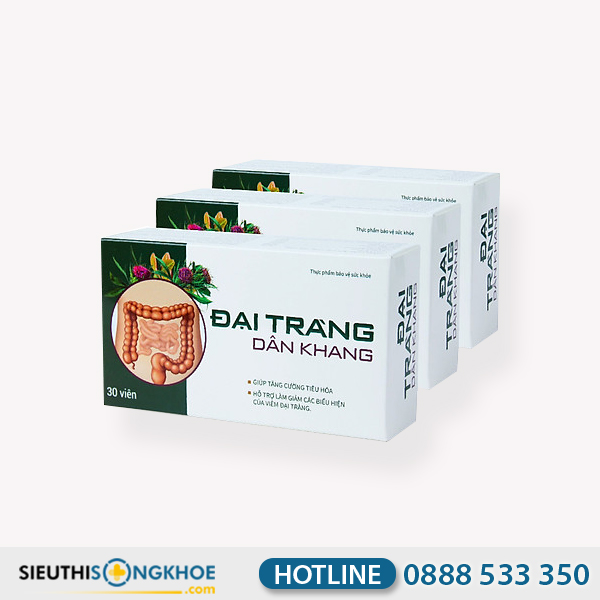Đại Tràng Dân Khang - Viên Uống Hỗ Trợ Cải Thiện Tình Trạng Táo Bón, Tiêu Chảy & Đầy Bụng