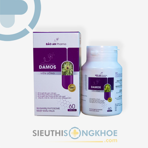 Damos - Viên Uống Hỗ Trợ Tăng Cường Chức Năng Gan