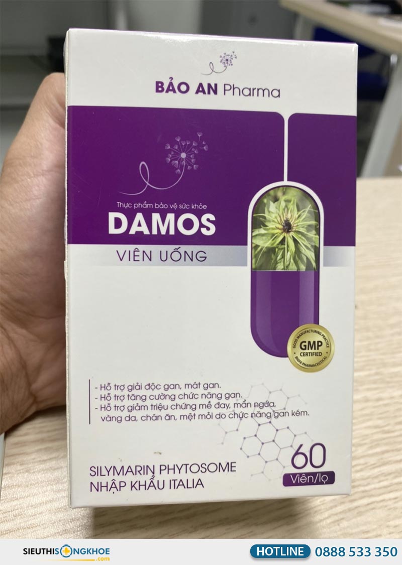damos giải độc gan