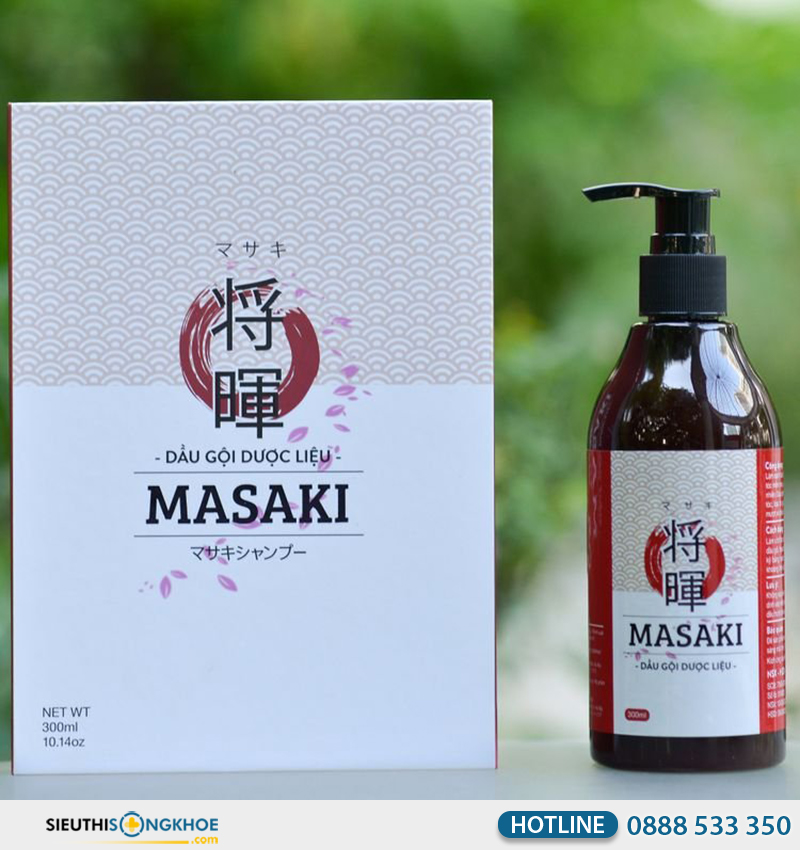 dầu gội dược liệu masaki