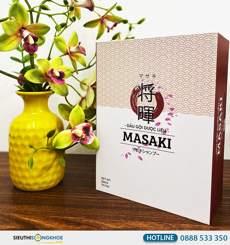 dầu gội dược liệu masaki