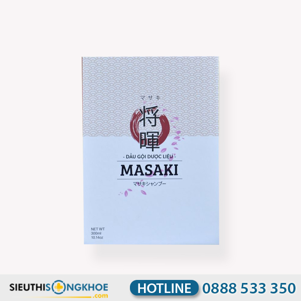 Dầu Gội Dược Liệu Masaki - Sản Phẩm Hỗ Trợ Nuôi Dưỡng Tóc Chắc Khoẻ & Giảm Gãy Rụng
