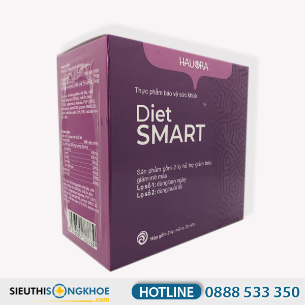 Diet Smart - Viên Uống Hỗ Trợ Giảm Cân Thải Mỡ