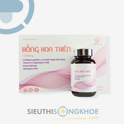 Hồng Hoa Thiên - Viên Uống Hỗ Trợ Cân Bằng Nội Tiết Tố & Chăm Sóc Sắc Đẹp Phụ Nữ